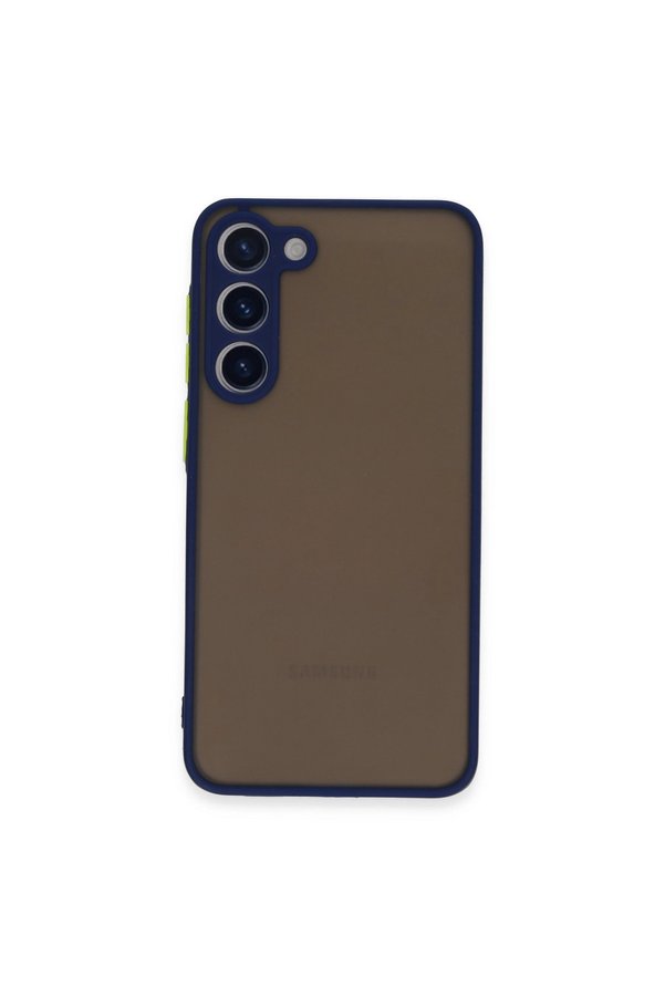 Evimdeyokyok Samsung Galaxy S23 Plus Kılıf Montreal Silikon Kapak - Lacivert