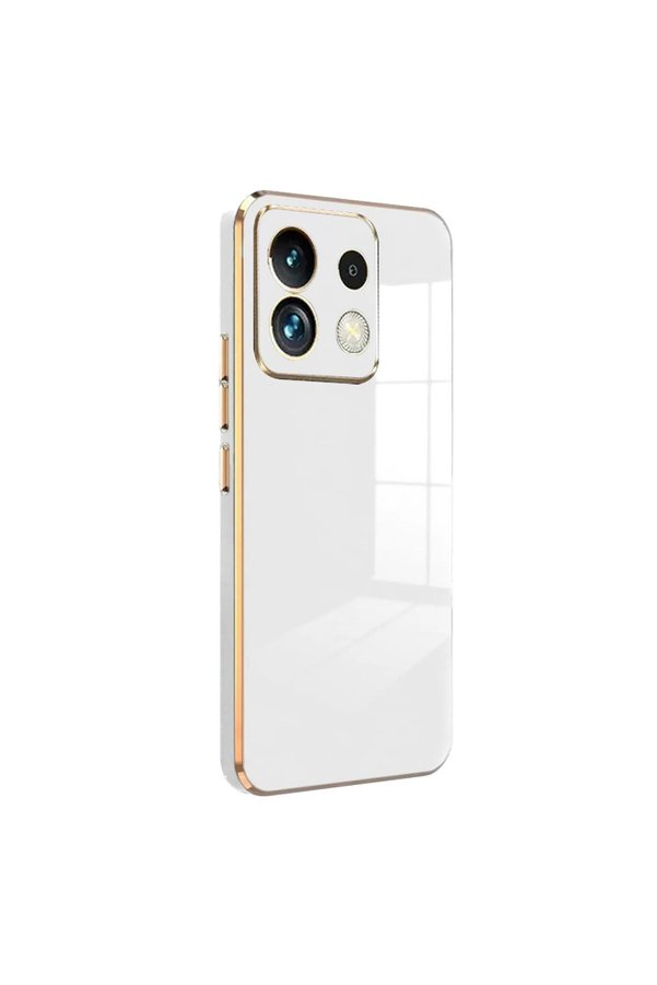 Evimdeyokyok Xiaomi Redmi Note 13 Pro 5G Kılıf Volet Silikon - Beyaz