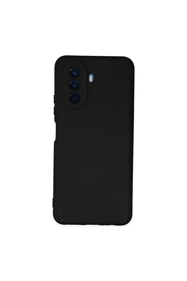Evi̇mdeyokyok Huawei̇ Nova Y70 Kılıf Nano İçi̇ Kadi̇fe Si̇li̇kon - Si̇yah