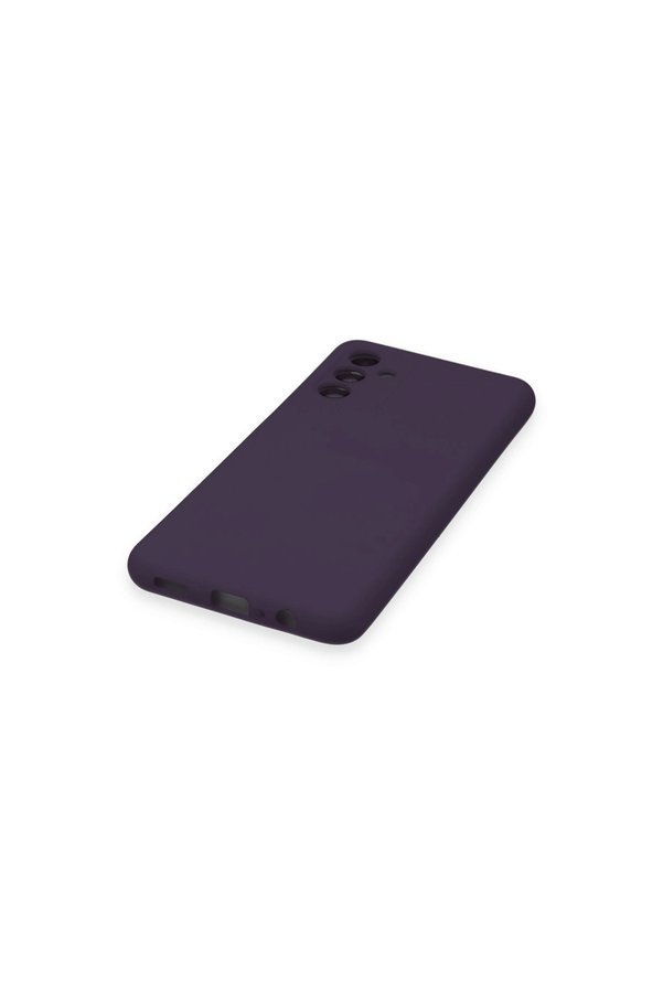 Evimdeyokyok Samsung Galaxy A14 4G Kılıf Nano İçi Kadife Silikon - Mor