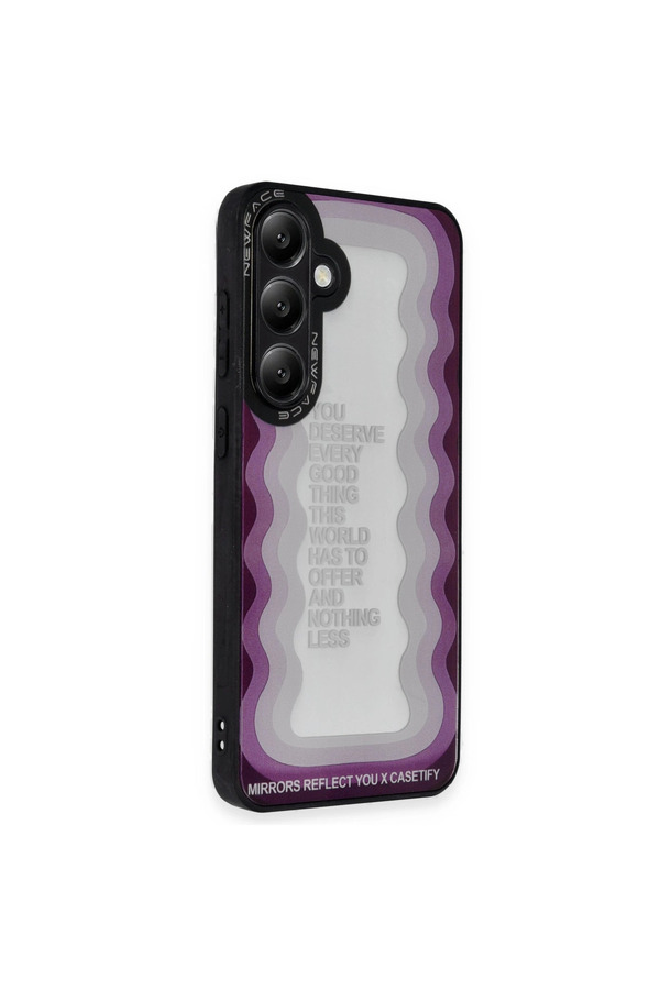 Evi̇mdeyokyok Samsung Galaxy A05S Kılıf Mi̇rror Desenli̇ Kapak - Mi̇rror - 5
