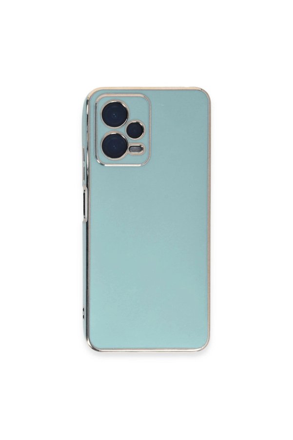 Evimdeyokyok Xiaomi Poco X5 5G Kılıf Volet Silikon - Açık Yeşil