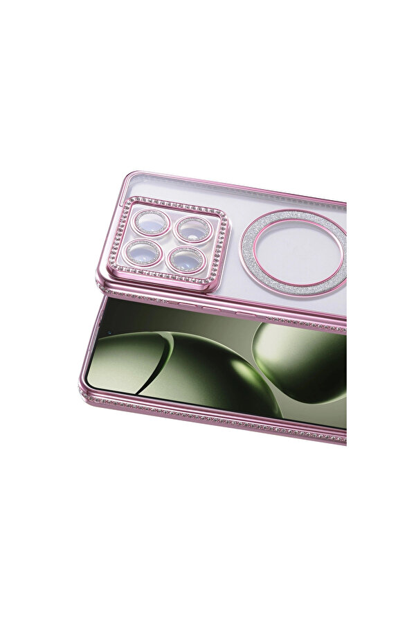 Evi̇mdeyokyok Xi̇aomi̇ Mi̇ 14T Pro Joke Si̇mli̇ Magneti̇csafe Kılıf - Pembe