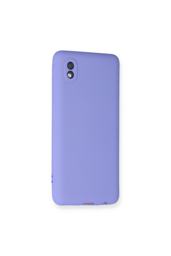 Evimdeyokyok Samsung Galaxy A01 Core Kılıf First Silikon - Lila