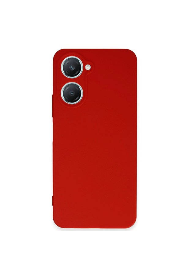 Evimdeyokyok Vivo Y18 Kılıf First Silikon - Kırmızı