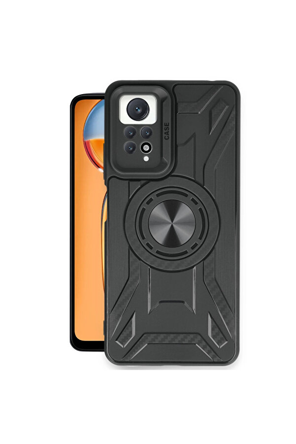 Evi̇mdeyokyok Xi̇aomi̇ Redmi̇ Note 12 Pro 4G Kılıf Li̇ncoln Si̇li̇kon - Si̇yah