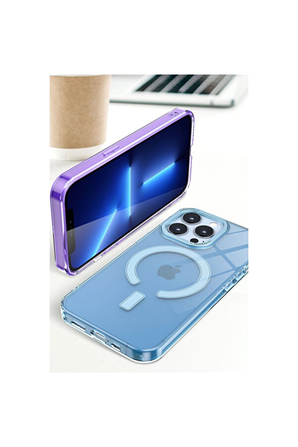 Evi̇mdeyokyok Apple İphone 14 Pro Kılıf Troy Magsafe Kapak - Sarı