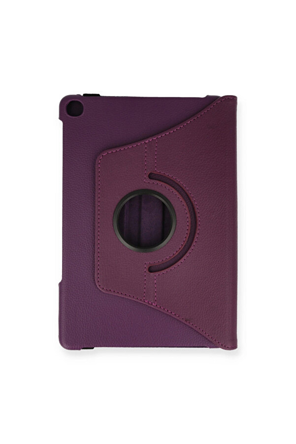 Evi̇mdeyokyok Lenovo Tab M10 Tb328Fu Kılıf 360 Tablet Deri̇ Kılıf - Mürdüm