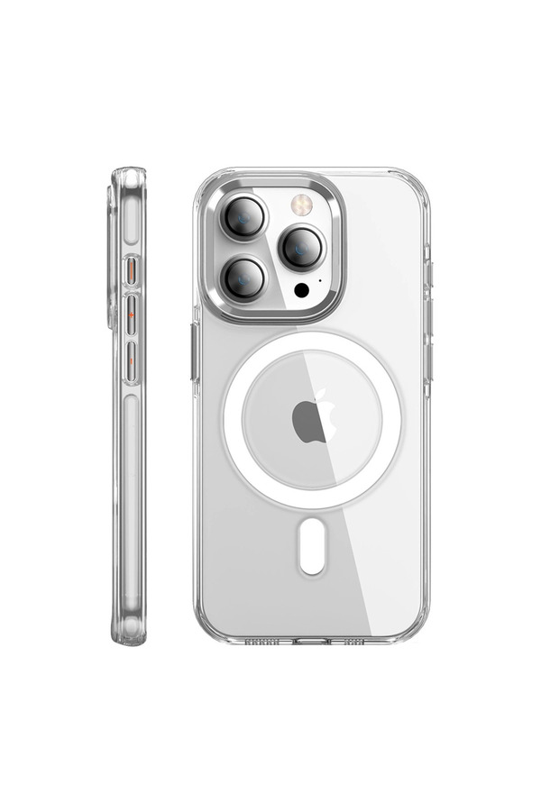 Evi̇mdeyokyok Joko Apple İphone 15 Pro Max Kılıf Crystal Magsafe Kapak - Şeffaf