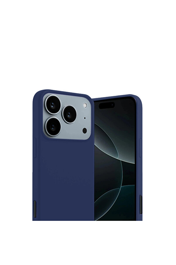 Evi̇mdeyokyok Apple İphone 17 Pro Fi̇rst Si̇li̇kon - Laci̇vert