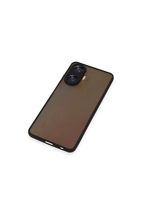 Evi̇mdeyokyok Realme C55 Kılıf Montreal Si̇li̇kon Kapak - Si̇yah