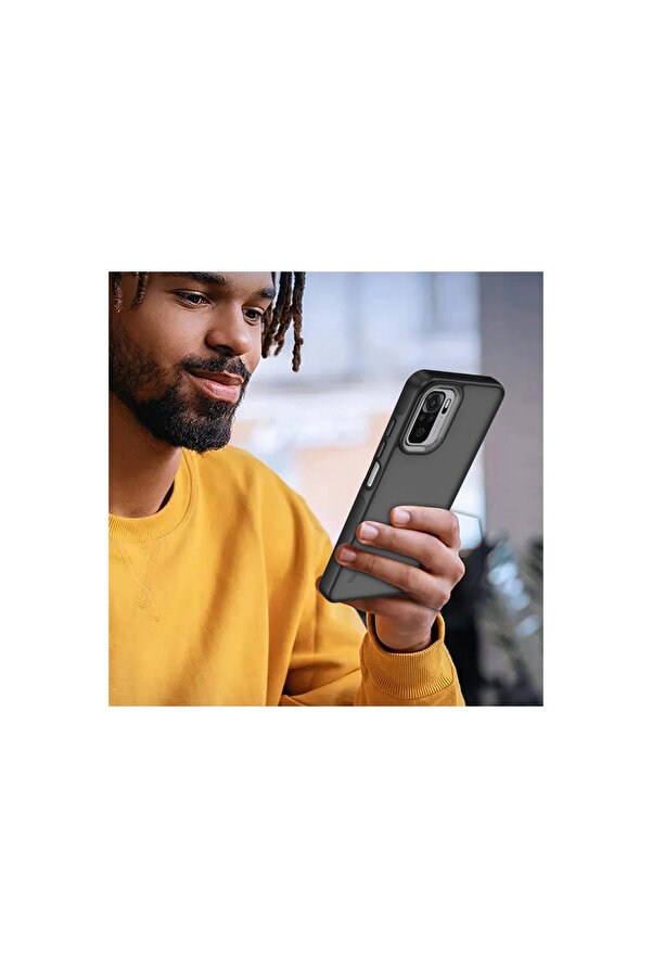 Evi̇mdeyokyok Xi̇aomi̇ Redmi̇ Note 10 Pro Kılıf Elegant Kapak - Yeşi̇l