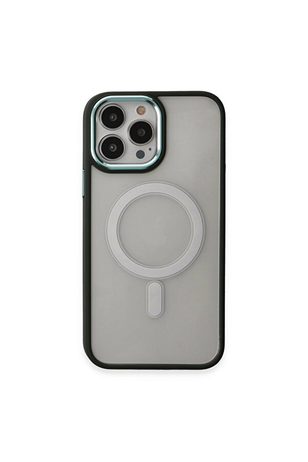 Evi̇mdeyokyok Apple İphone 15 Pro Max Kılıf Room Magneti̇csafe Si̇li̇kon - Köknar Yeşi̇li̇