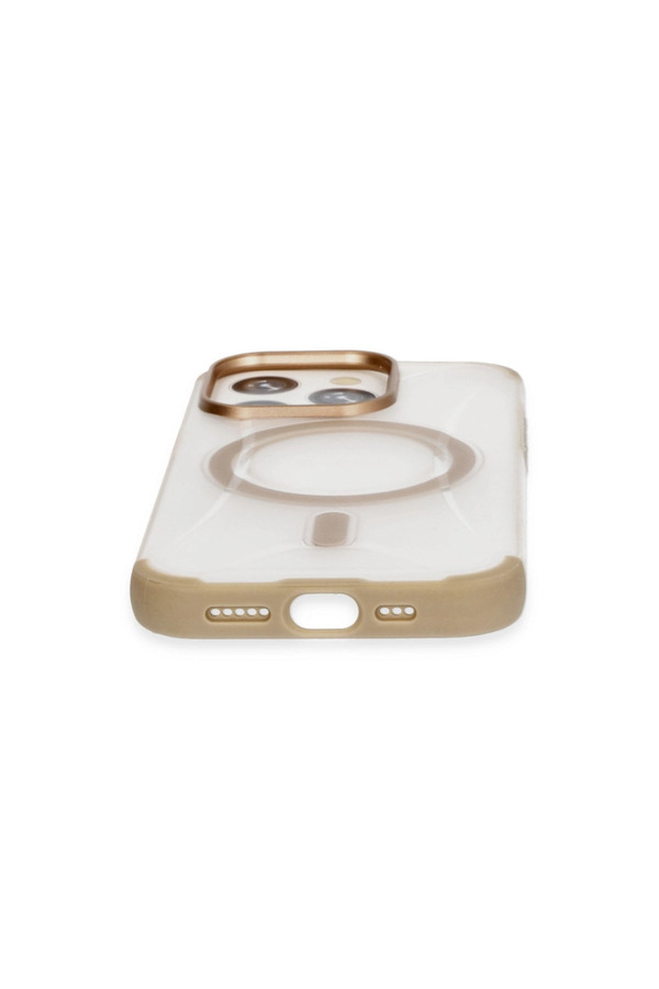 Evi̇mdeyokyok Joko Apple İphone 15 Pro Hi̇lton Magsafe Kapak - Gold