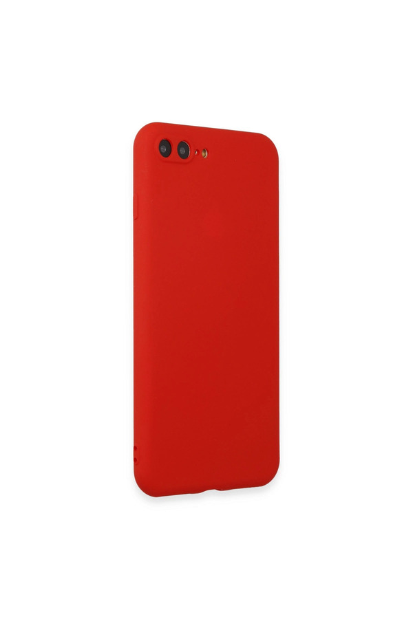 Evimdeyokyok Apple İphone 7 Plus Kılıf First Silikon - Kırmızı