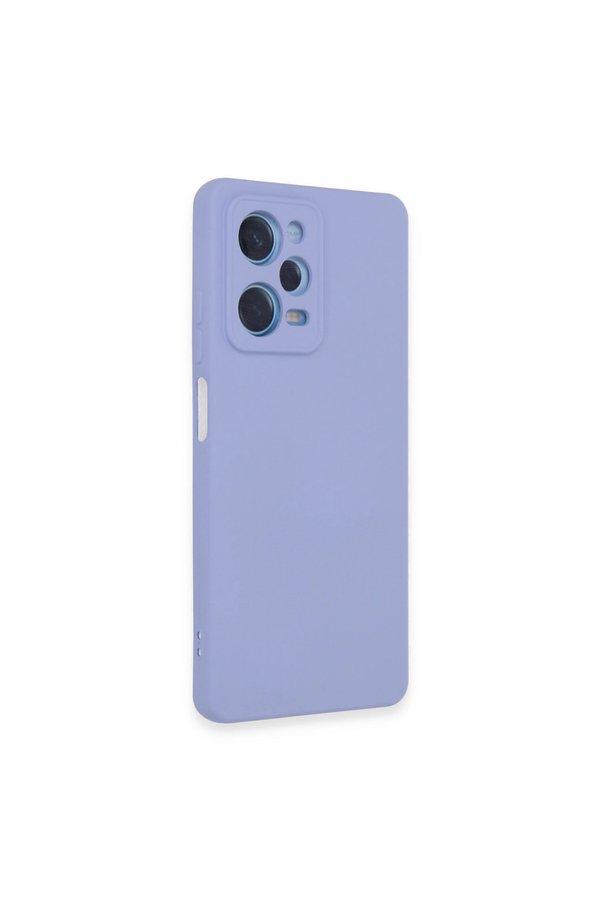 Evimdeyokyok Xiaomi Redmi Note 12 Pro 5G Kılıf Nano İçi Kadife Silikon - Lila