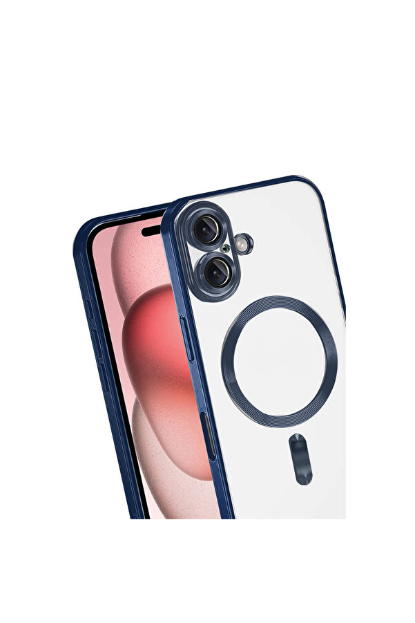 Evi̇mdeyokyok Apple İphone 17 Kross Magneti̇csafe Kapak - Laci̇vert