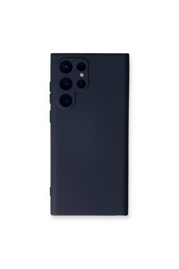 Evi̇mdeyokyok Samsung Galaxy S24 Ultra Kılıf Nano İçi̇ Kadi̇fe Si̇li̇kon - Laci̇vert
