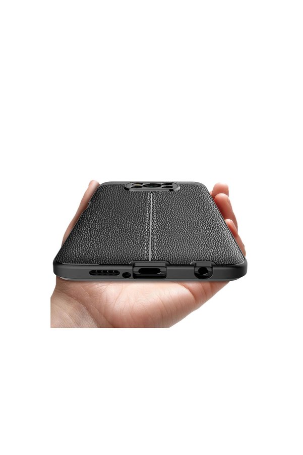 Evimdeyokyok Xiaomi Pocophone X3 Kılıf Auto Focus Kapak - Kırmızı