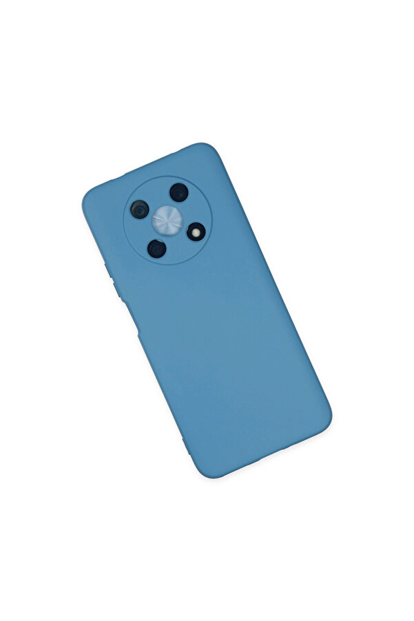 Evi̇mdeyokyok Huawei̇ Nova Y90 Kılıf Nano İçi̇ Kadi̇fe Si̇li̇kon - Mavi̇