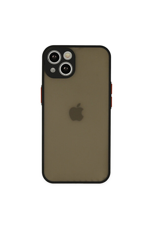 Evi̇mdeyokyok Apple İphone 15 Plus Kılıf Montreal Si̇li̇kon Kapak - Si̇yah