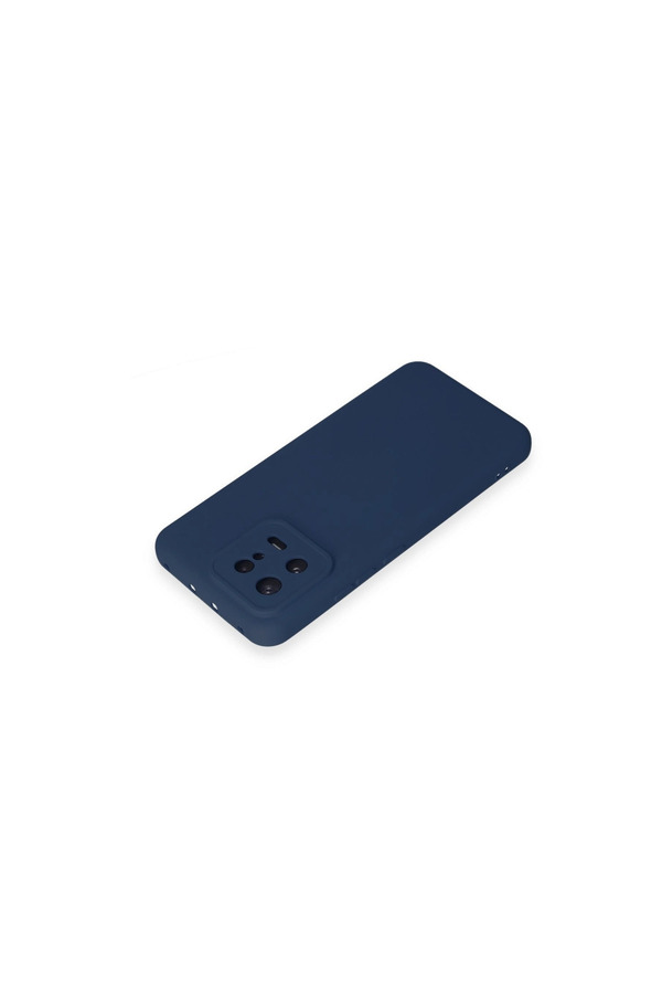 Evimdeyokyok Xiaomi Mi 13 Kılıf Nano İçi Kadife Silikon - Lacivert