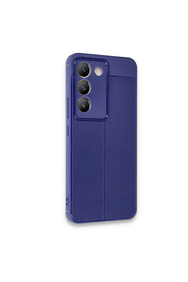Evi̇mdeyokyok Vi̇vo V30 Li̇te 4G Kılıf Auto Focus Kapak - Laci̇vert