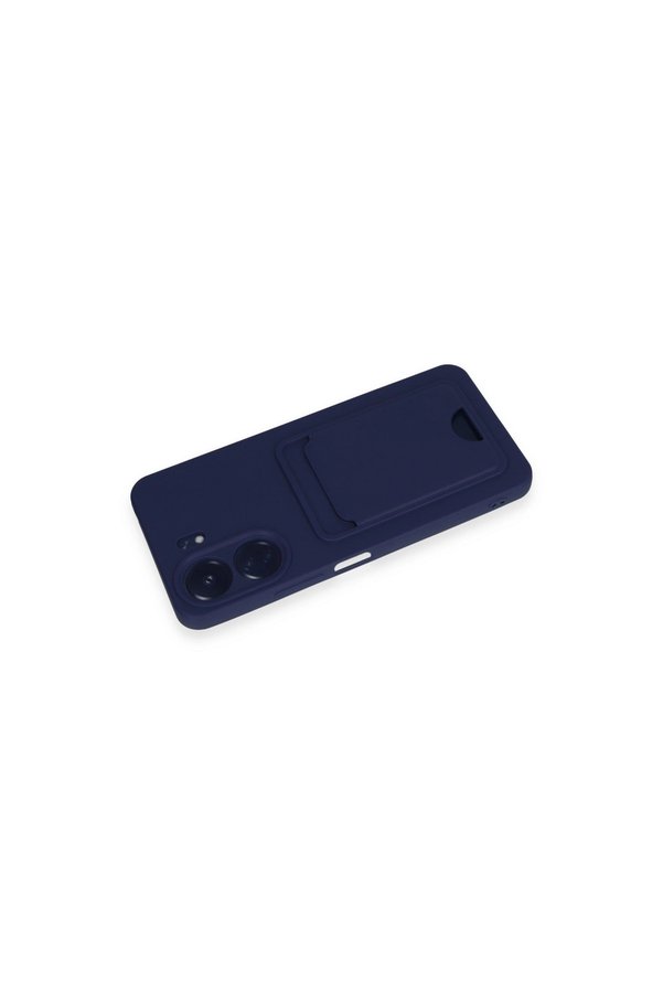Evimdeyokyok Xiaomi Redmi 13C Kılıf Kelvin Kartvizitli Silikon - Lacivert