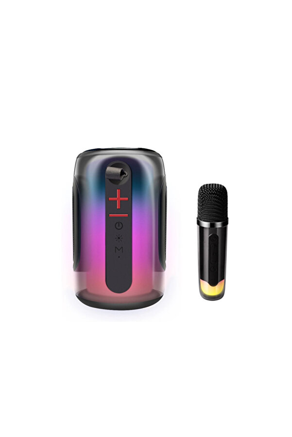 Evi̇mdeyokyok Pluse 8 Rgb Kablosuz Hoparlör - Si̇yah