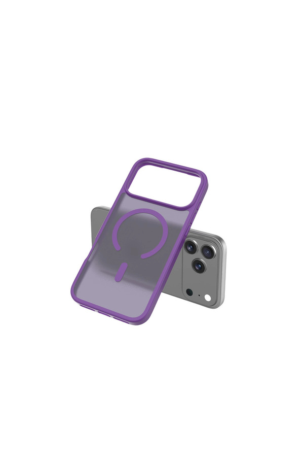 Evi̇mdeyokyok Joko Apple İphone 17 Pro Max Jota Magsafe Kapak - Deri̇n Mor