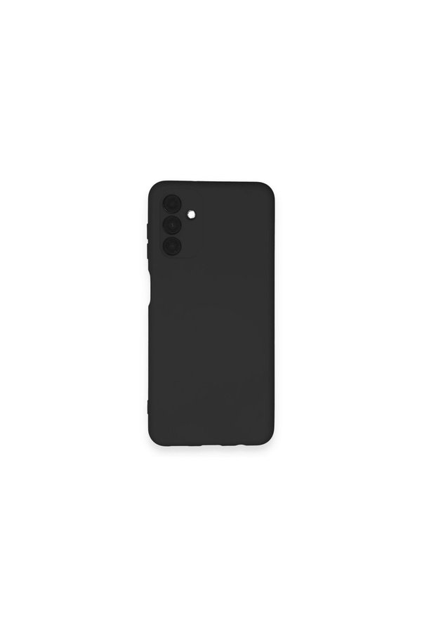 Evimdeyokyok Samsung Galaxy A14 4G Kılıf Nano İçi Kadife Silikon - Siyah