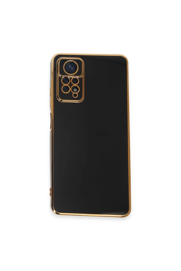 Evimdeyokyok Xiaomi Redmi Note 12 Pro 4G Kılıf Volet Silikon - Siyah