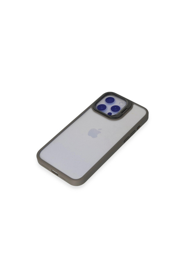 Evimdeyokyok Joko Apple İphone 15 Pro Max Kılıf Roblox Lens Standlı Kapak - Titan Gri