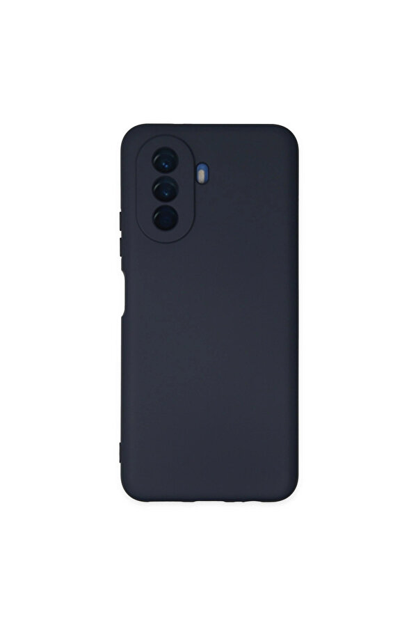 Evi̇mdeyokyok Huawei̇ Nova Y70 Kılıf Nano İçi̇ Kadi̇fe Si̇li̇kon - Laci̇vert