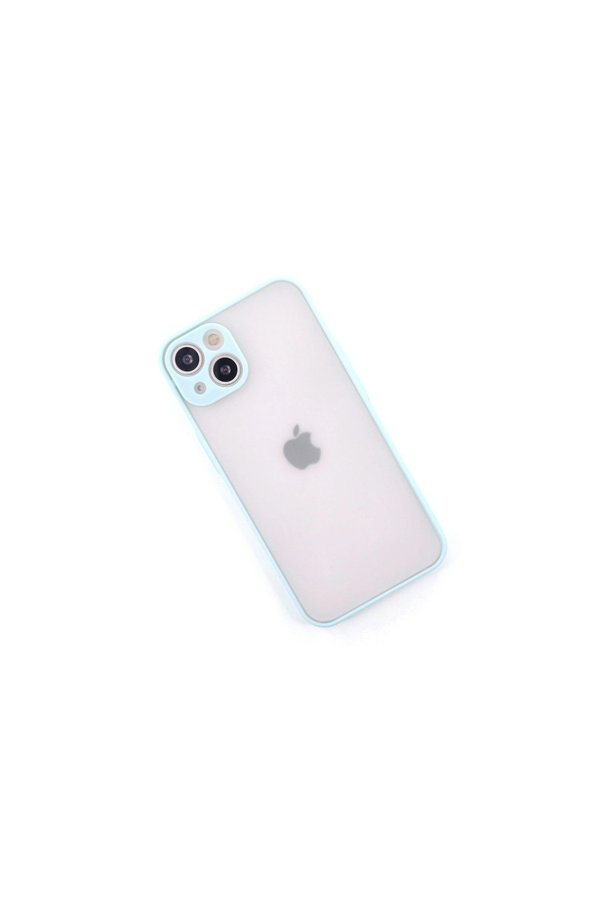 Evimdeyokyok Apple İphone 14 Kılıf Montreal Silikon Kapak - Turkuaz