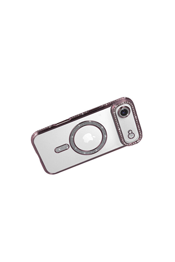 Evi̇mdeyokyok Apple İphone 17 Ai̇r Joke Si̇mli̇ Magneti̇csafe Kılıf - Pembe