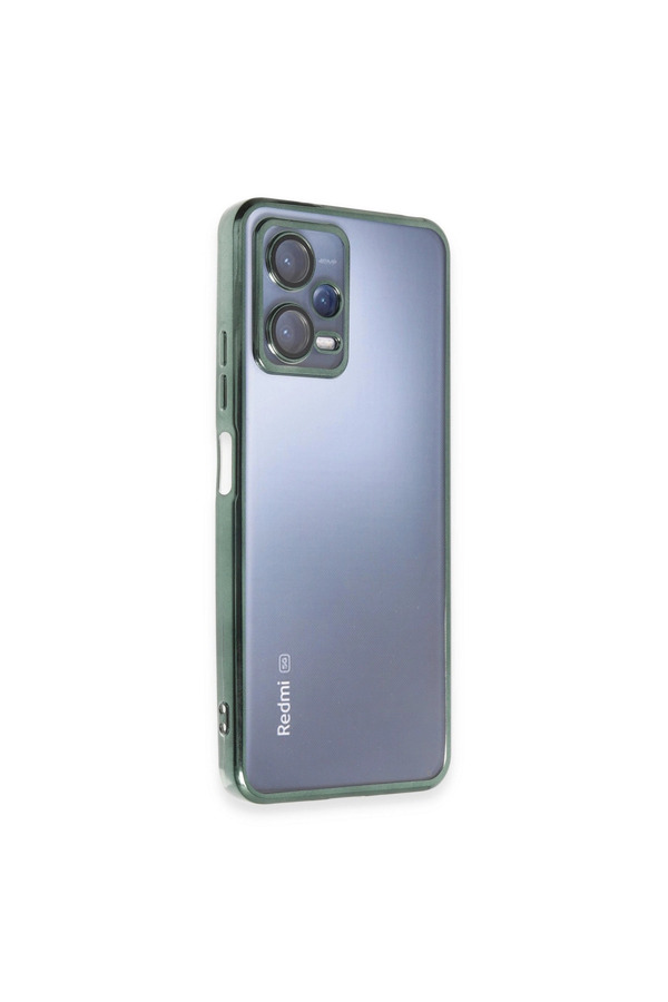 Evi̇mdeyokyok Xi̇aomi̇ Redmi̇ Note 12 5G Kılıf Razer Lensli̇ Si̇li̇kon - Yeşi̇l