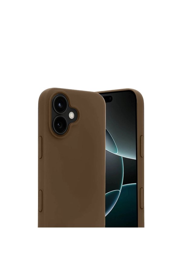 Evimdeyokyok Apple İphone 17 First Silikon - Kahverengi