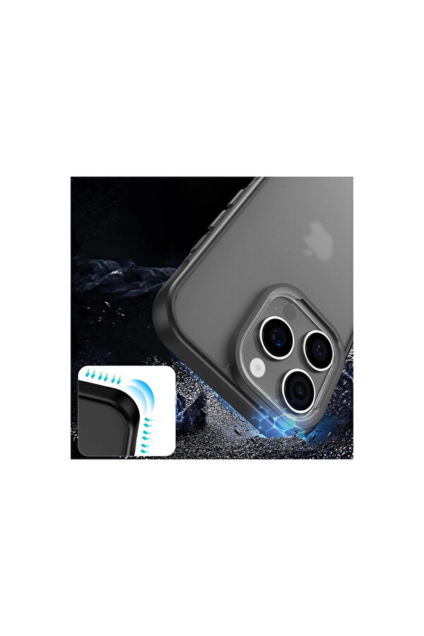 Evi̇mdeyokyok Apple İphone 16 Pro Kılıf Elegant Kapak - Pudra