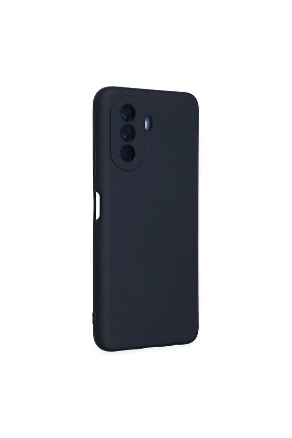 Evi̇mdeyokyok Huawei̇ Nova Y70 Kılıf Nano İçi̇ Kadi̇fe Si̇li̇kon - Laci̇vert