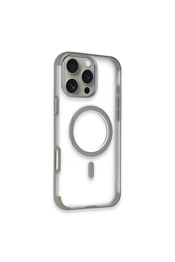 Evi̇mdeyokyok Joko Apple İphone 14 Pro Max Hi̇lton Magsafe Kapak - Ti̇tan Gri̇