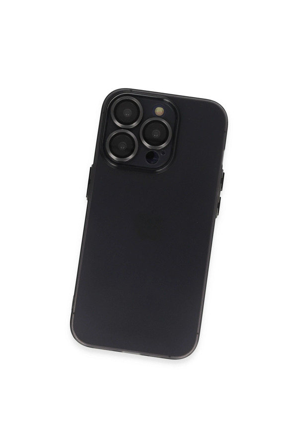 Evi̇mdeyokyok Apple İphone 13 Pro Max Kılıf Luko Lens Si̇li̇kon - Si̇yah