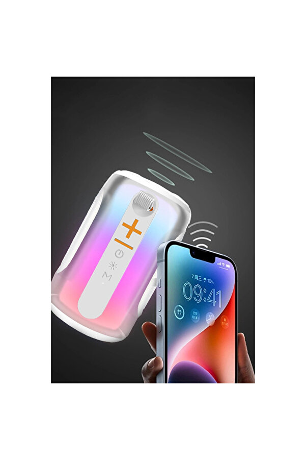 Evi̇mdeyokyok Pluse 8 Rgb Kablosuz Hoparlör - Si̇yah