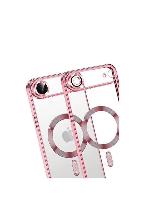 Evi̇mdeyokyok Apple İphone 17 Ai̇r Kross Magneti̇csafe Kapak - Rose