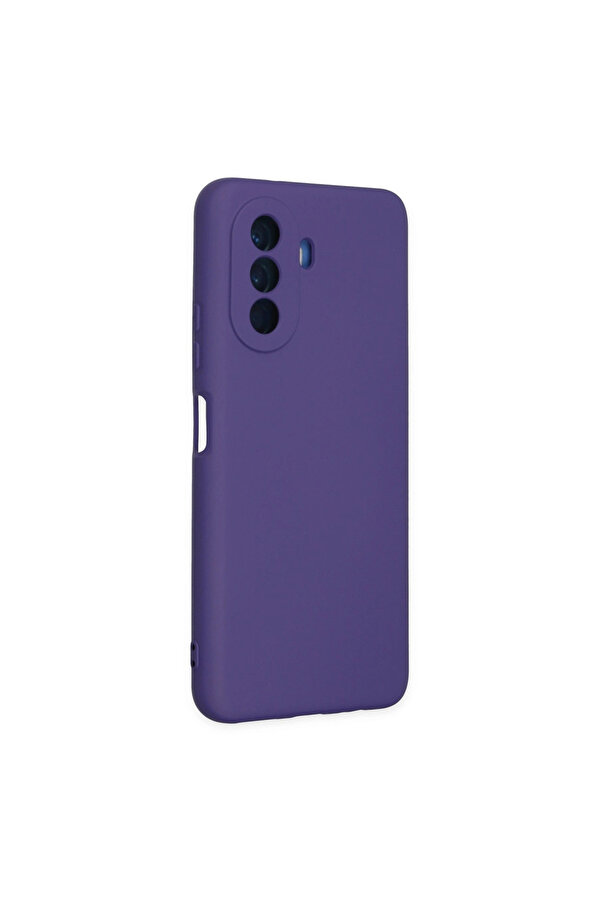 Evi̇mdeyokyok Huawei̇ Nova Y70 Kılıf Nano İçi̇ Kadi̇fe Si̇li̇kon - Mor