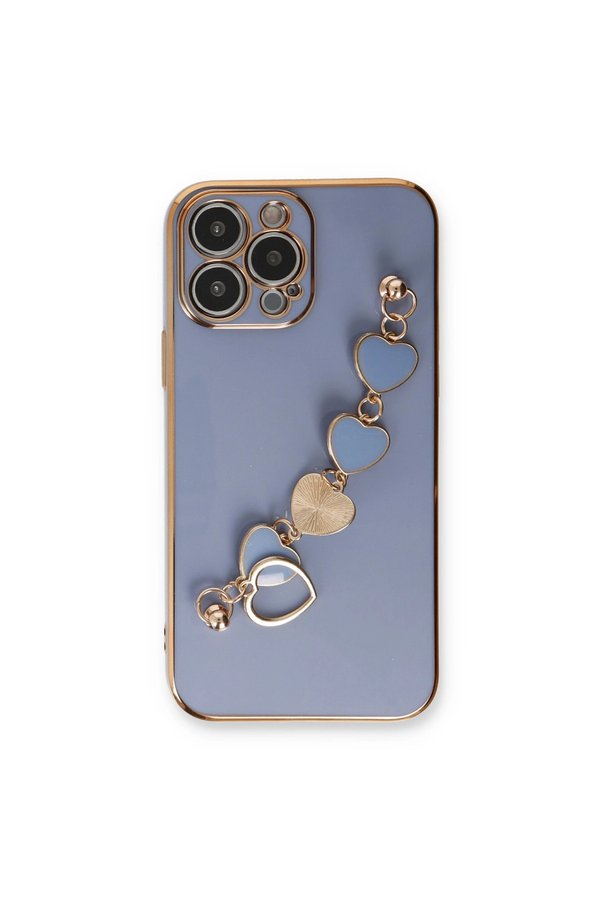 Evimdeyokyok Apple İphone 13 Pro Kılıf Esila Silikon - Gri