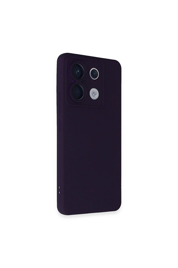 Evi̇mdeyokyok Xi̇aomi̇ Redmi̇ Note 13 Pro 5G Kılıf Nano İçi̇ Kadi̇fe Si̇li̇kon - Mor