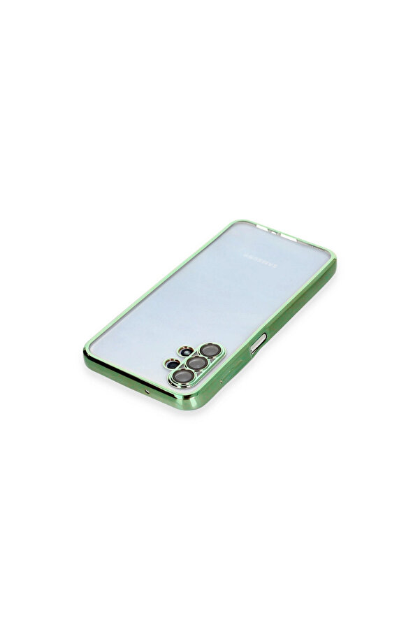 Evi̇mdeyokyok Samsung Galaxy A13 4G Kılıf Razer Lensli̇ Si̇li̇kon - Yeşi̇l