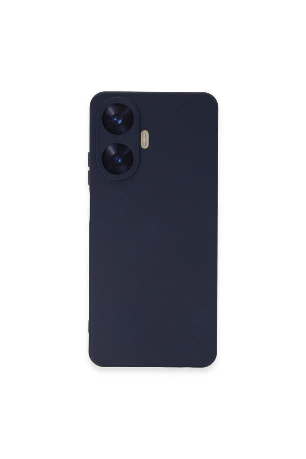 Evi̇mdeyokyok Realme C55 Kılıf Nano İçi̇ Kadi̇fe Si̇li̇kon - Mor