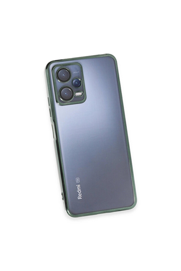 Evi̇mdeyokyok Xi̇aomi̇ Redmi̇ Note 12 5G Kılıf Razer Lensli̇ Si̇li̇kon - Yeşi̇l